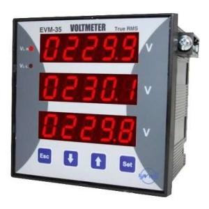 Dijital Voltmetre , Entes EVM-35  96x96 24-2500VAC/DC Class 0,5